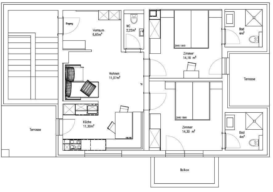Apart Spitaler Brandberg 외부 사진